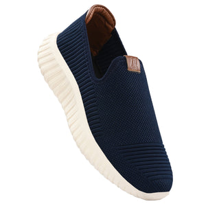 Legwork Drift Navy Comfortable ProKnit Sneakers Shoes made with 100% Recycled Plastic Bottles