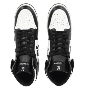 COURT 2.0 -TOP HI WHITE / BLACK